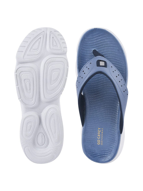 SL-409L Blue Women's Flip Flops